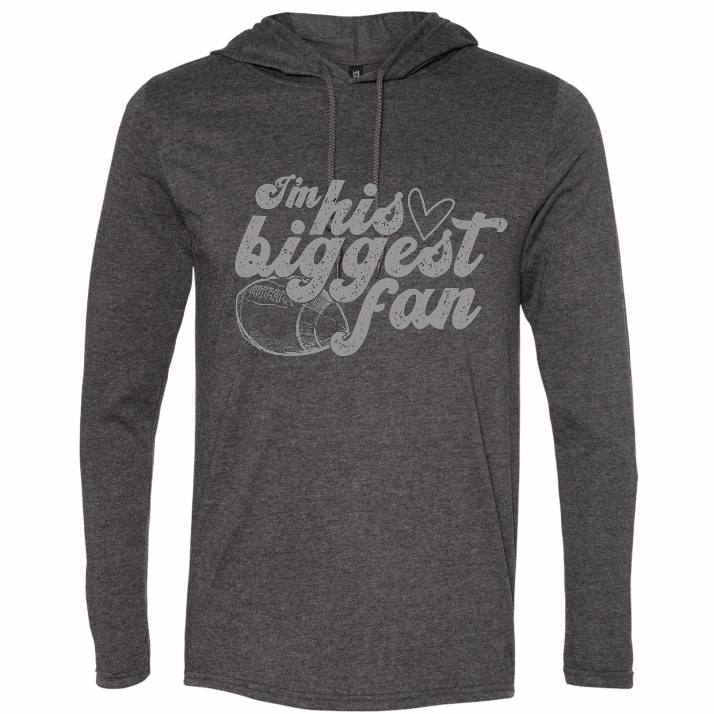 FOOTBALL'S BIGGEST FAN Hooded Shirt