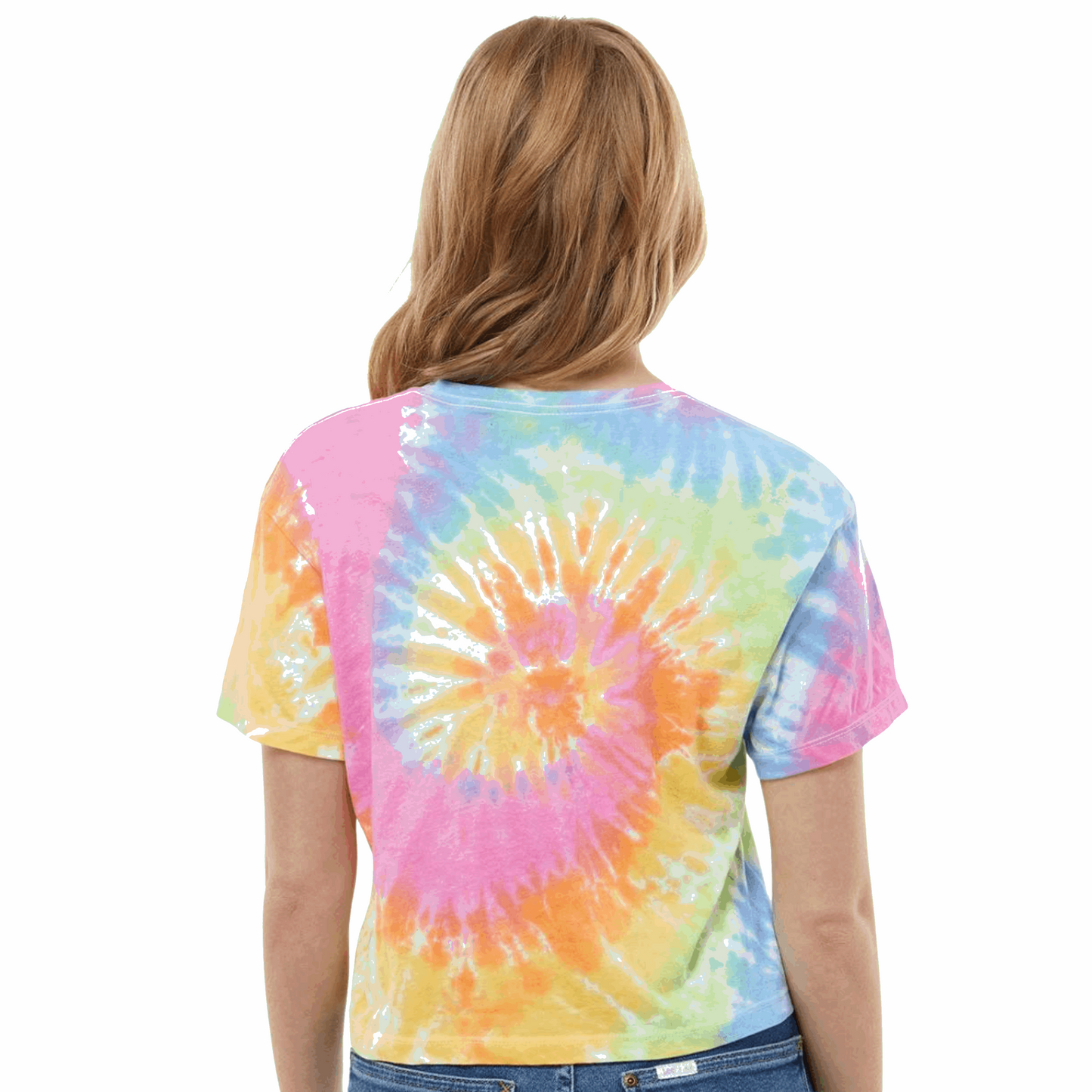 EADC Rainbow Cropped Tee