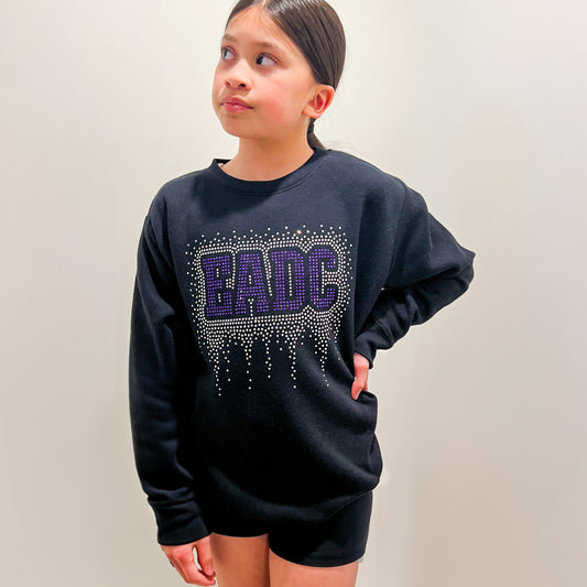 EADC Rhinestone Drip Crewneck