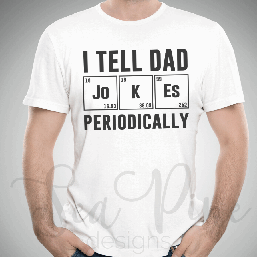 I TELL DAD JOKES Tee - Sea Pine Designs