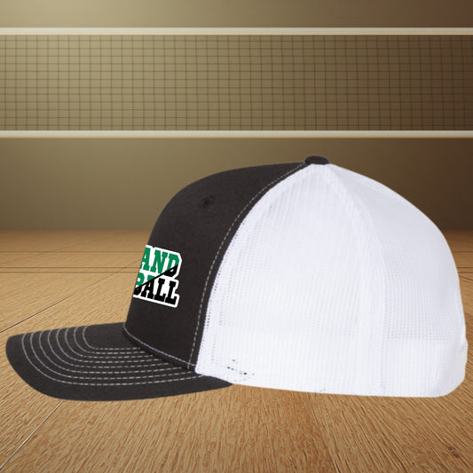 Black+White Trucker Hat