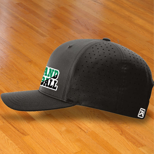 Black Perforated Hat