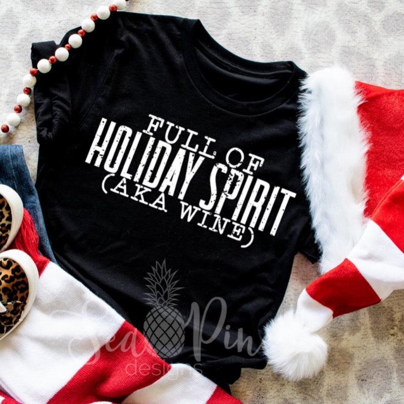 HOLIDAY SPIRIT Tee - Sea Pine Designs