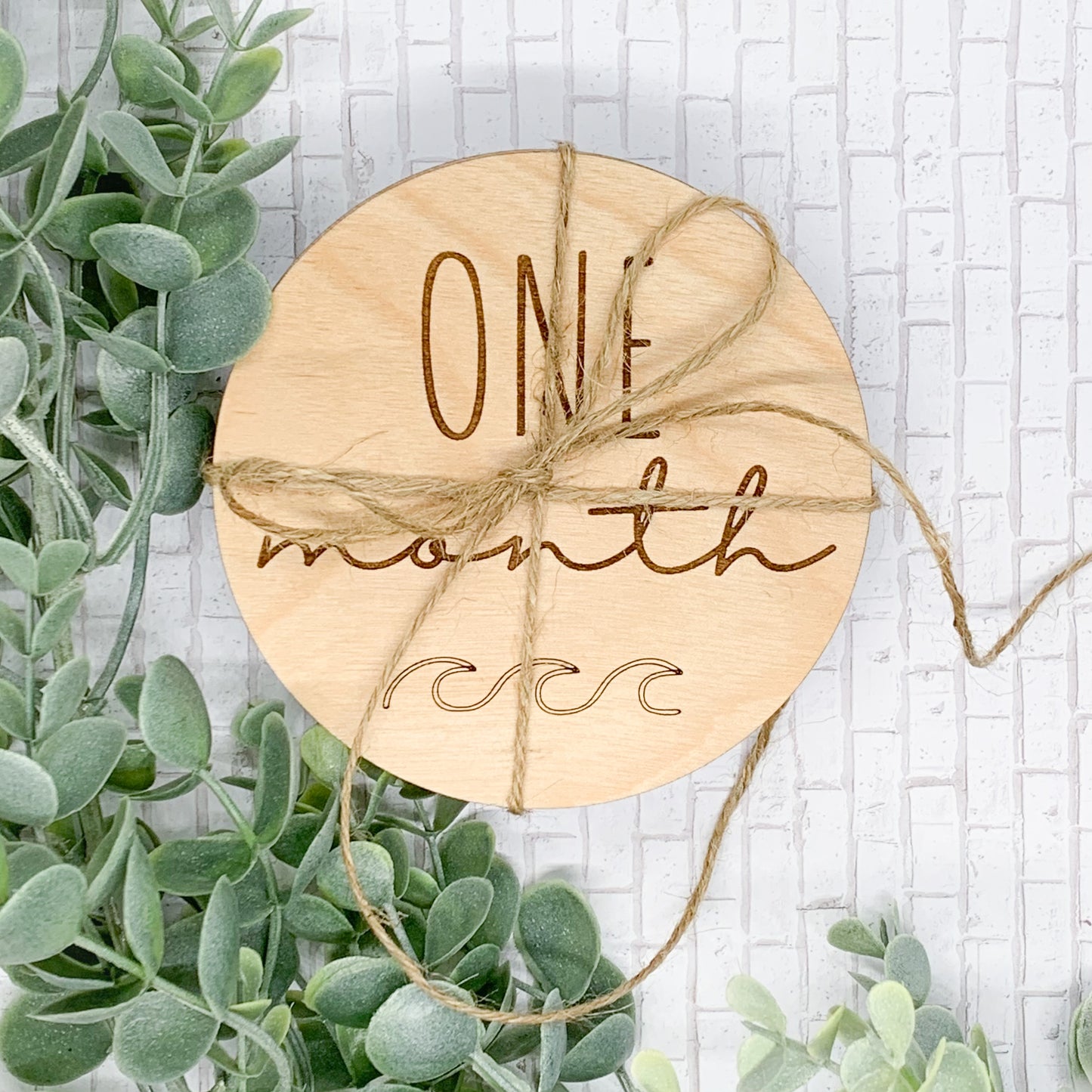 Ocean Wave Monthly Milestone Set - Sea Pine Designs