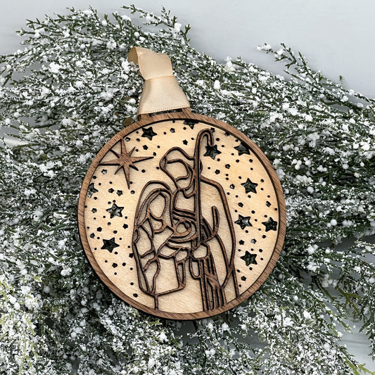 Holy Family Ornament