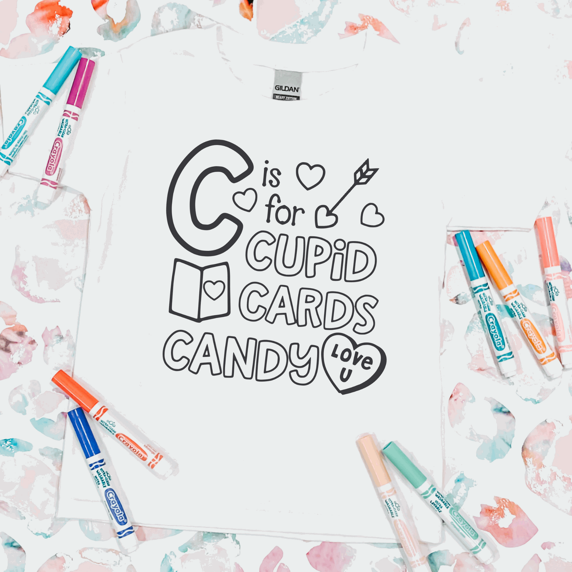 Coloring Tee: C is for...