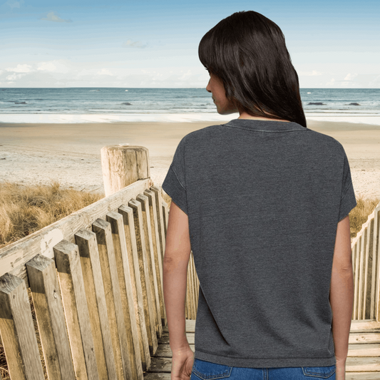 BEACH BUM Cutoff Tee