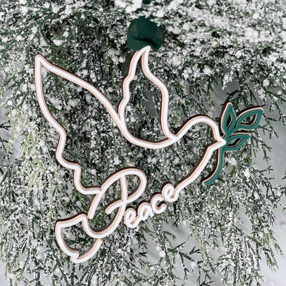 Peace Dove Ornament