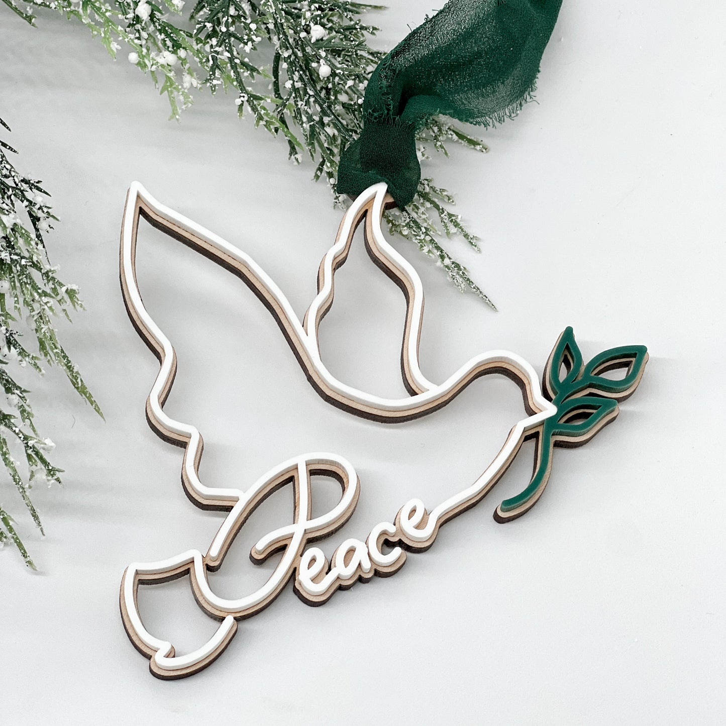 Peace Dove Ornament