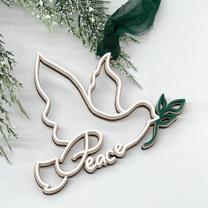 Peace Dove Ornament