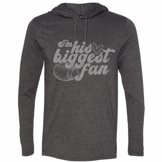 FOOTBALL'S BIGGEST FAN Hooded Shirt