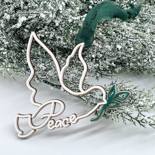 Peace Dove Ornament