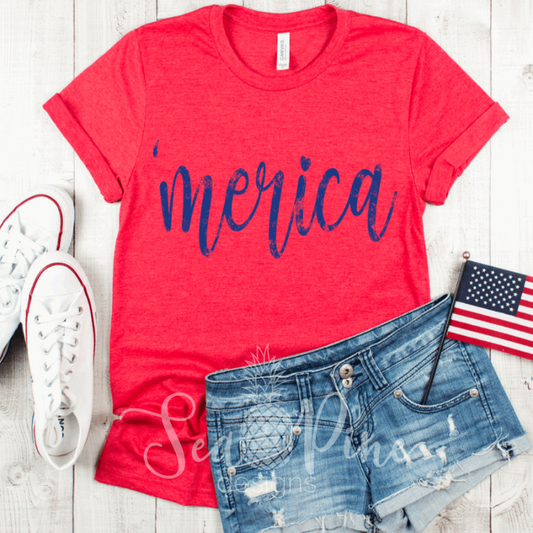 'MERICA Tee - Sea Pine Designs