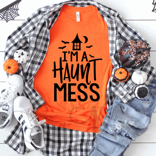 I'M A HAUNT MESS Tee - Sea Pine Designs