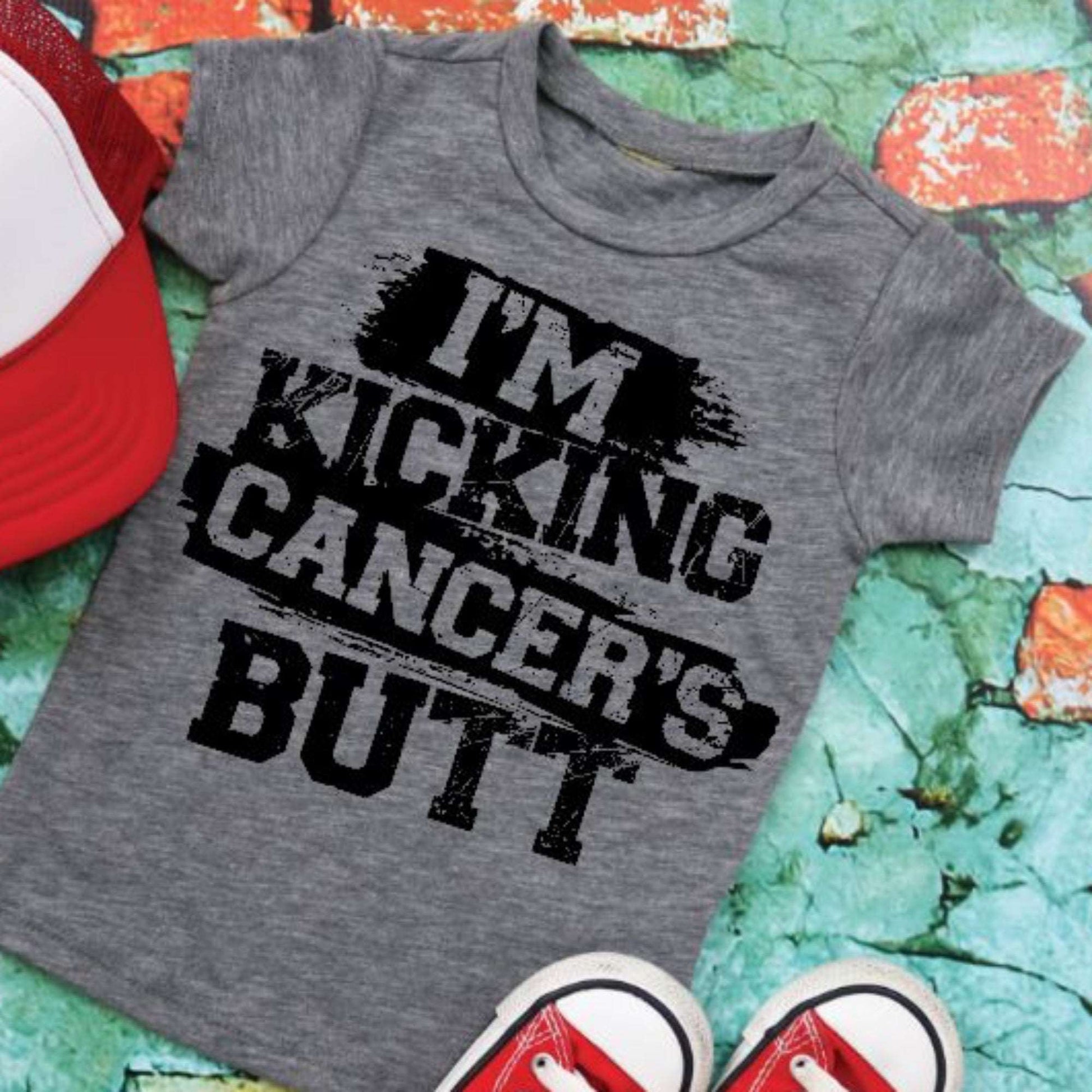 I'M KICKING CANCER'S BUTT Tee