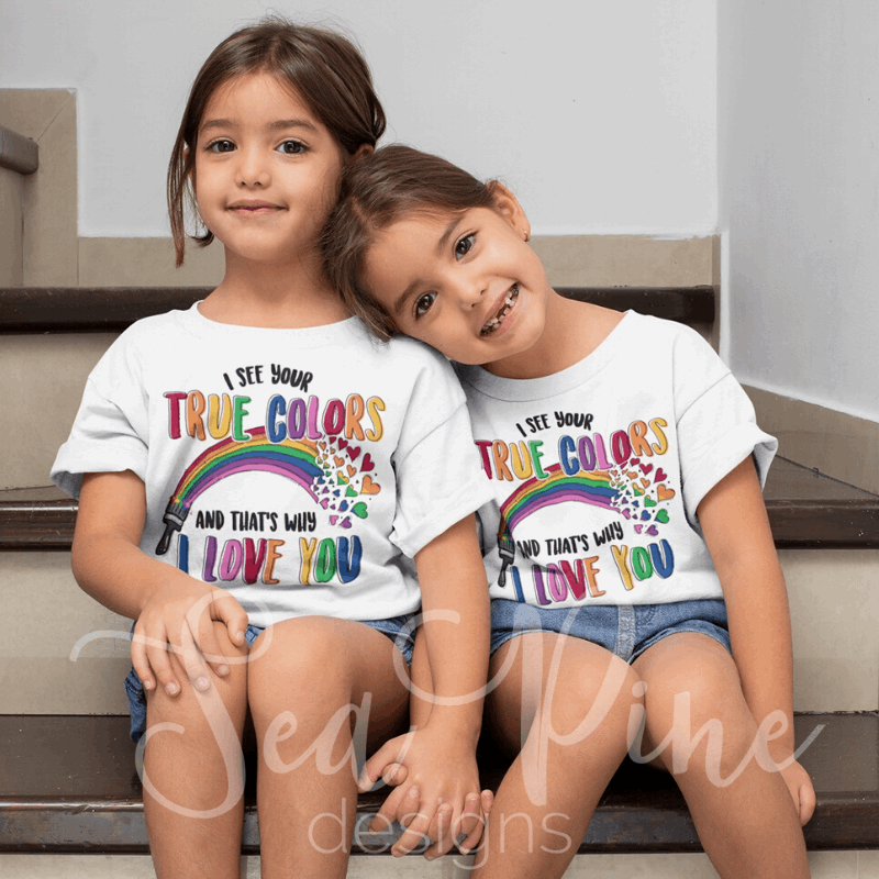 I SEE YOUR TRUE COLORS Tee [Youth] - Sea Pine Designs