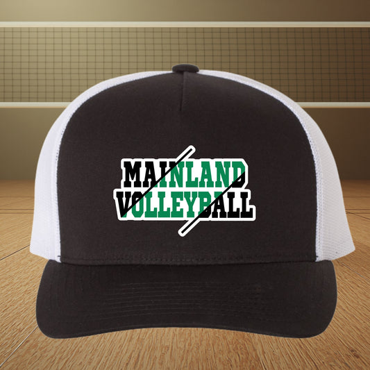 Black+White Trucker Hat