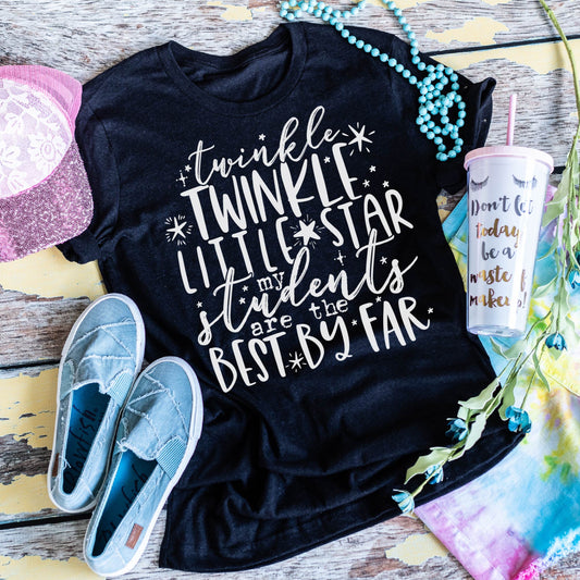 TWINKLE TWINKLE TEACHER T-SHIRT