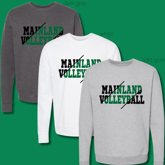 MRHS Boys Volleyball Crewneck Sweatshirt