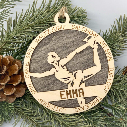 Figure Skating Ornament
