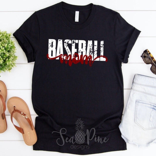 BASEBALL MOM Tee - Sea Pine Designs