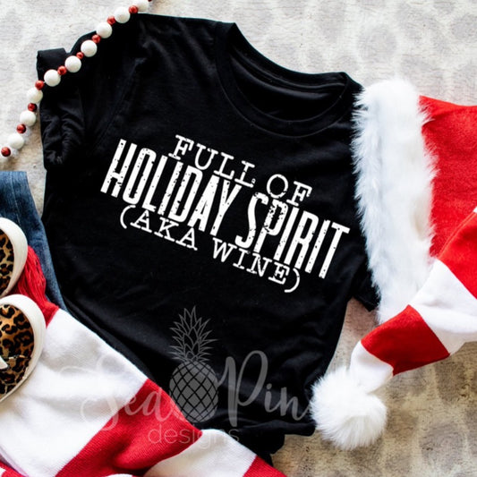 HOLIDAY SPIRIT Tee - Sea Pine Designs