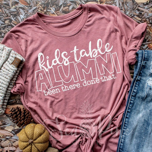 KIDS TABLE ALUMNI Tee - Sea Pine Designs