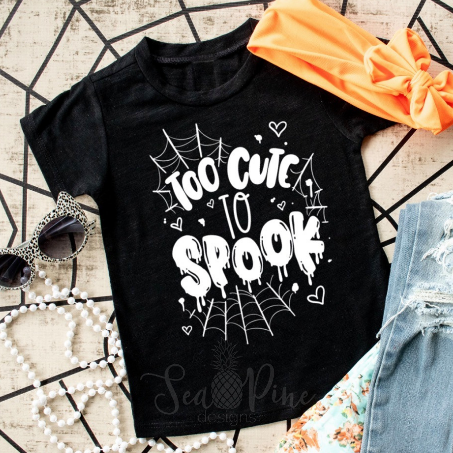 TOO CUTE TO SPOOK Tee - Sea Pine Designs
