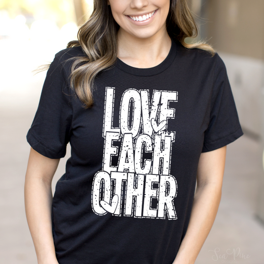 LOVE EACH OTHER Tee - Sea Pine Designs