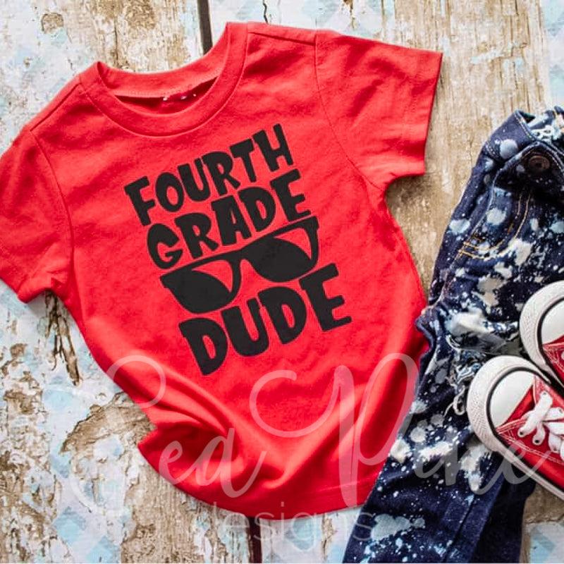 FOURTH GRADE DUDE Tee - Sea Pine Designs