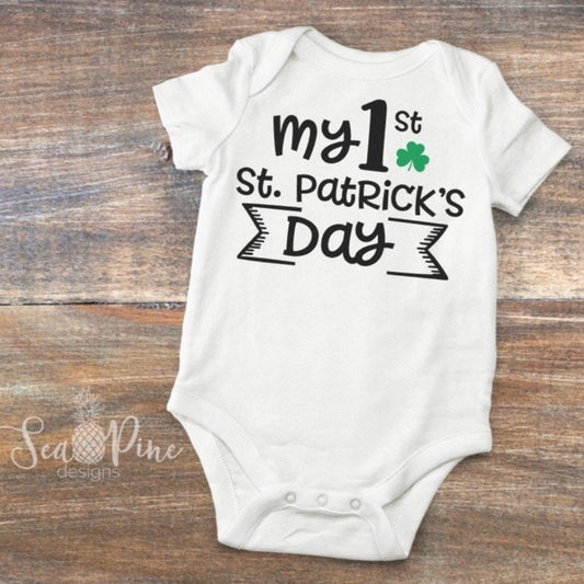FIRST ST. PATRICK'S DAY [Infant Bodysuit] - Sea Pine Designs