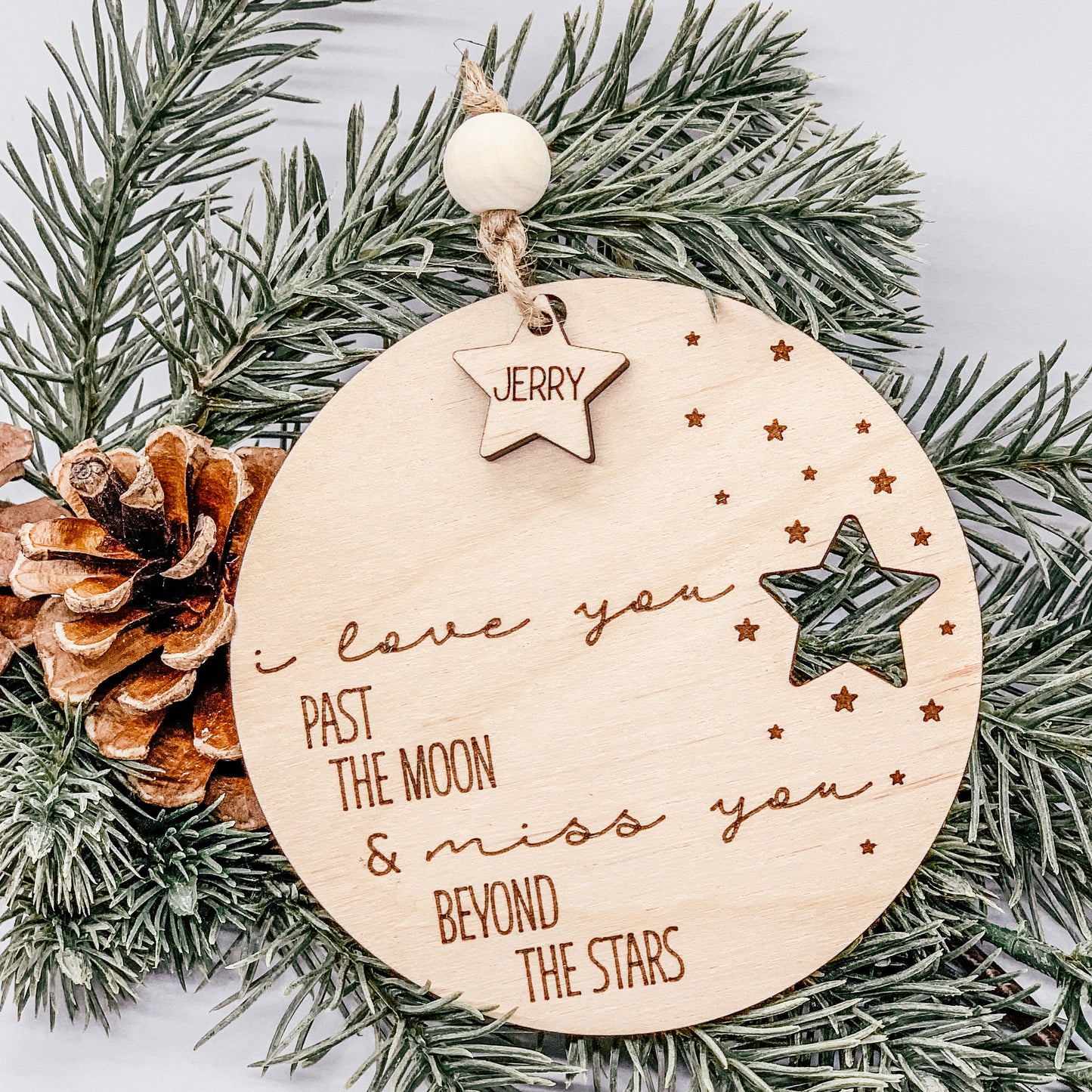 Miss You Memorial Ornament