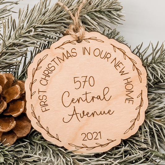 Our New Home 2023 Ornament - Sea Pine Designs
