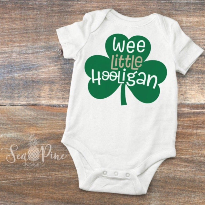 WEE LITTLE HOOLIGAN [Infant Bodysuit] - Sea Pine Designs