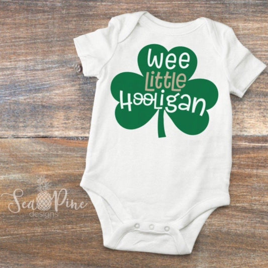 WEE LITTLE HOOLIGAN [Infant Bodysuit] - Sea Pine Designs
